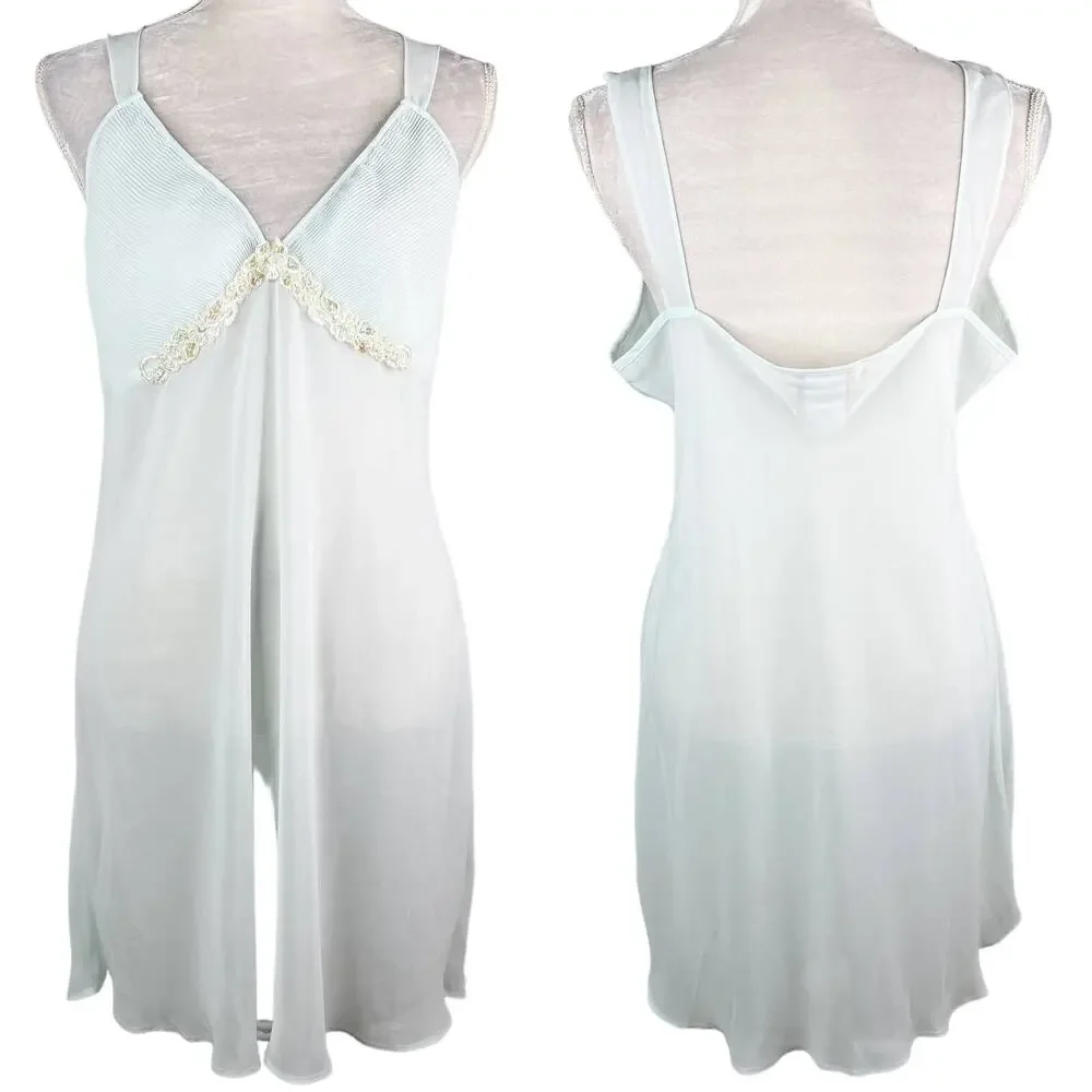 Vintage Expressions by California Dynasty Nightie Nightgown Baby Doll Large